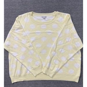 Ophelia Roe 3x Sweater Yellow Polka Dot